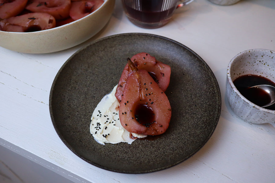 Radiance Poached Pears